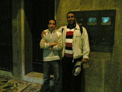 Mon entraineur khalid et moi